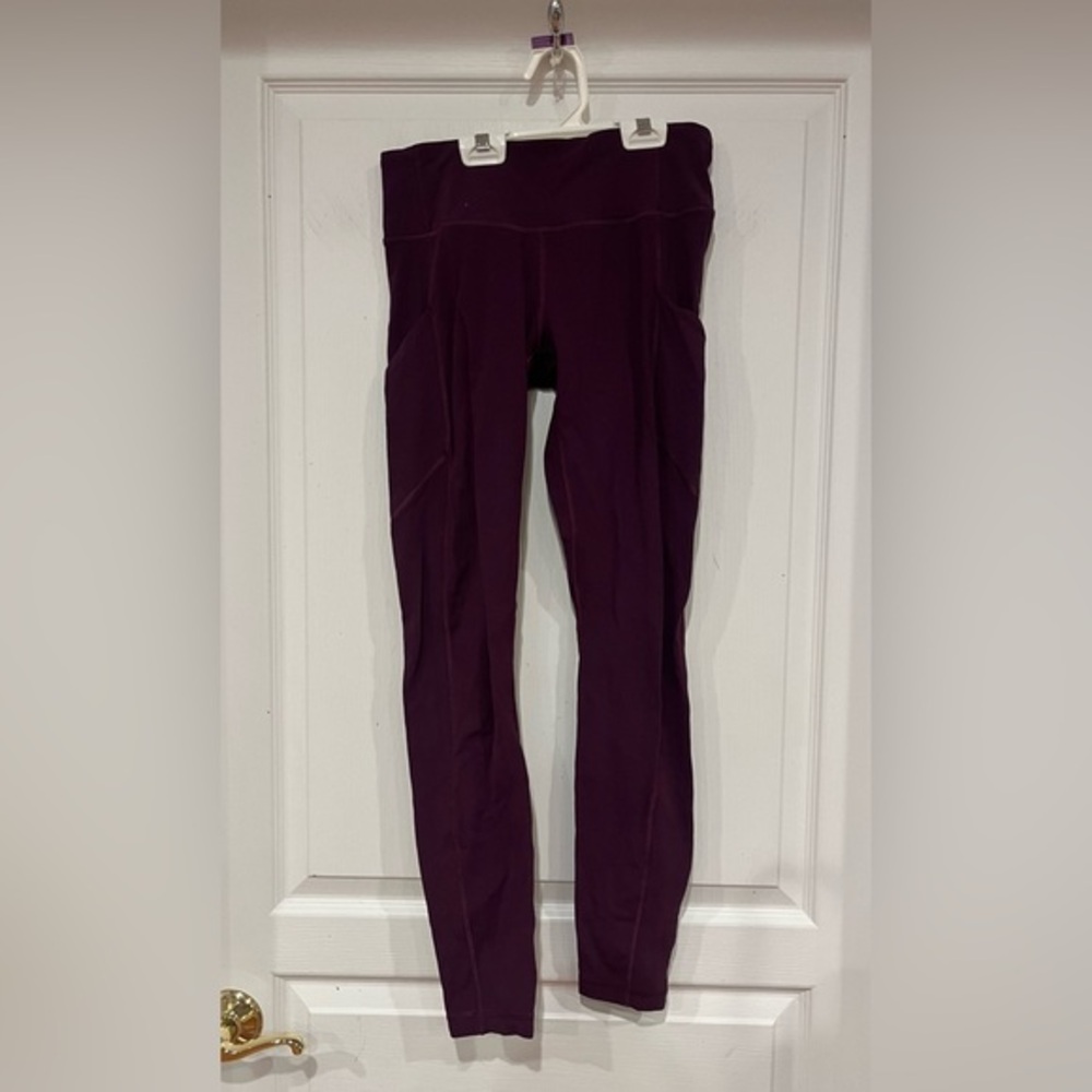 Lululemon purple leggings
